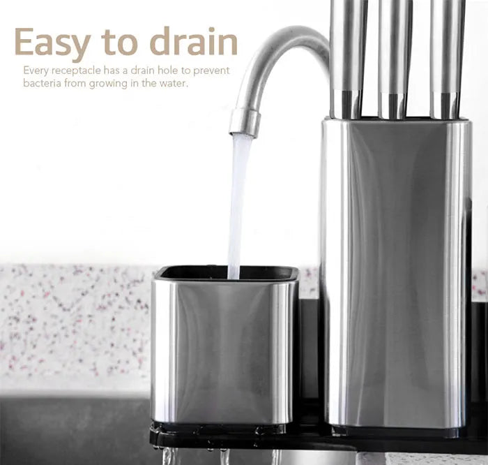 Creative Tool Holder Large Capacity Holder Multifunctional Kitchen Tool