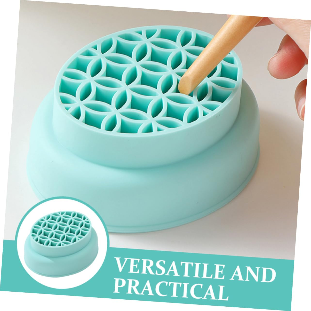 Beauty Egg Cleaning Cup Makeup Tool Cleaner Bowl Silicone Facial Brush Cleaning Cup Brush Drying Rack