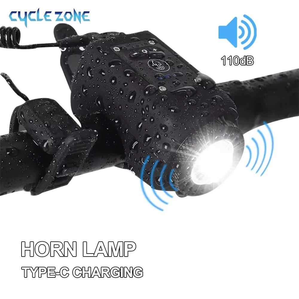 2-in-1 Bicycle Light and Horn