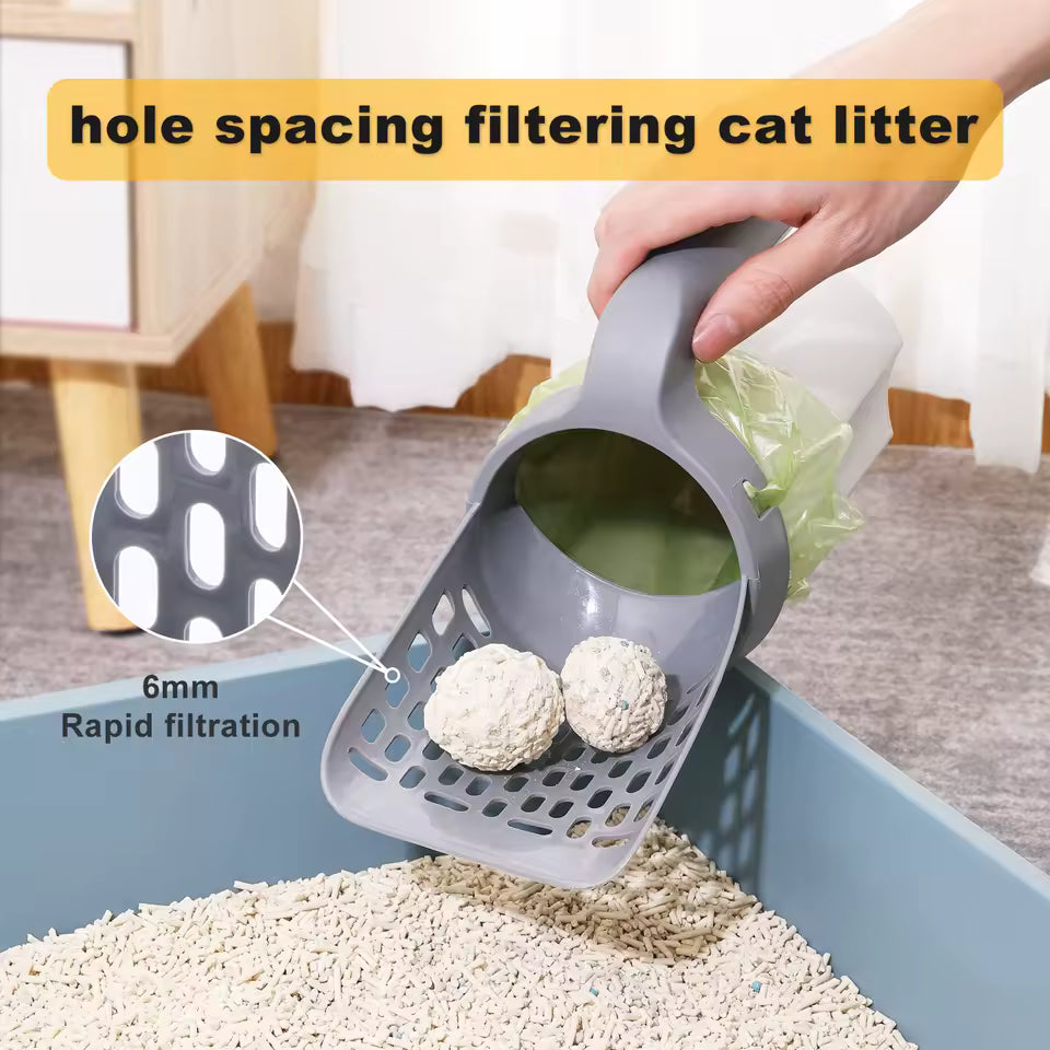 2 in 1 Cat Litter Scoop