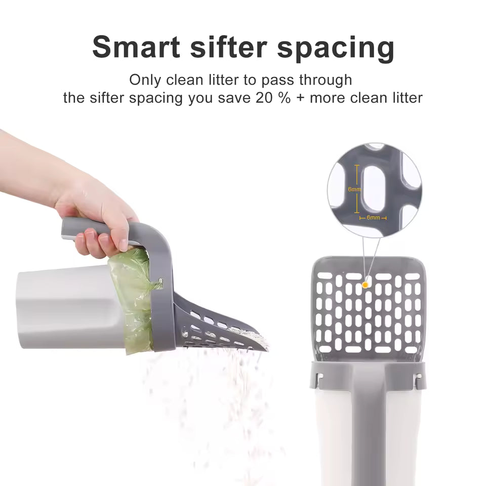 2 in 1 Cat Litter Scoop