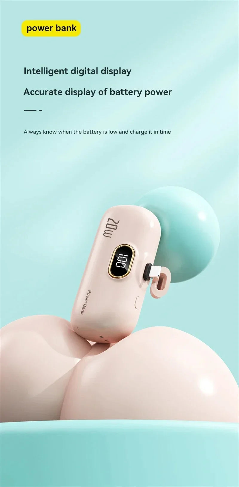 Mini Portable Charger Power Bank