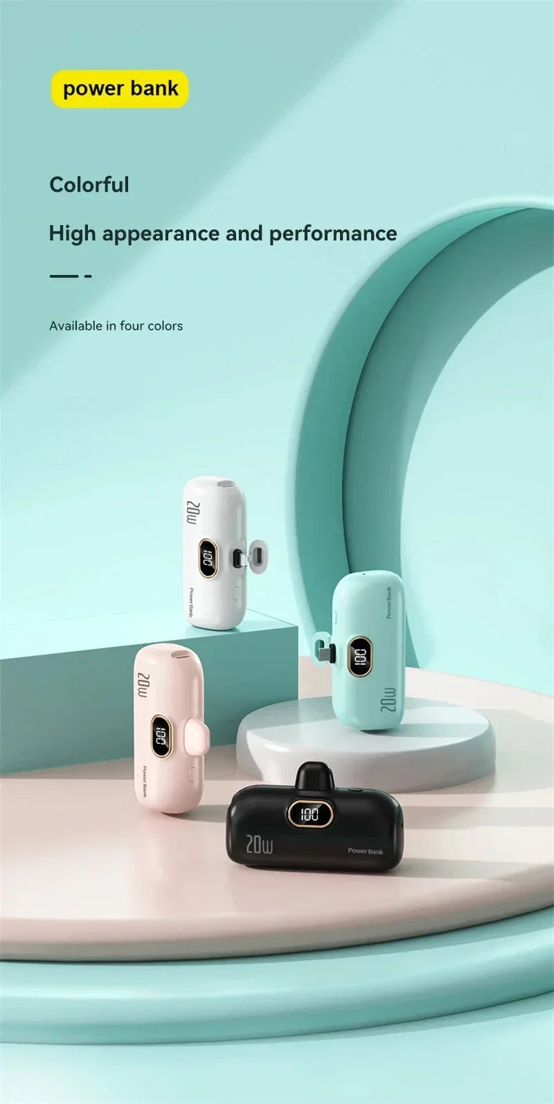 Mini Portable Charger Power Bank