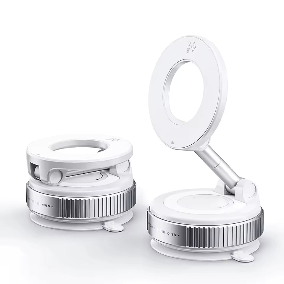 Universal Magnetic Car Phone Holder – 360° Rotation & Strong Suction