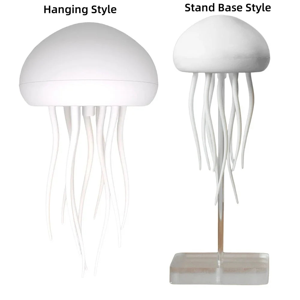 Voice Control RGB Gradient Jellyfish Night Light