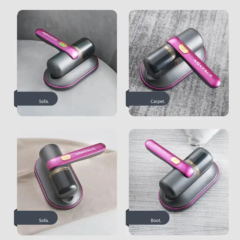 Handheld Strong Suction Rechargeable UV Vacuum Cleaner
