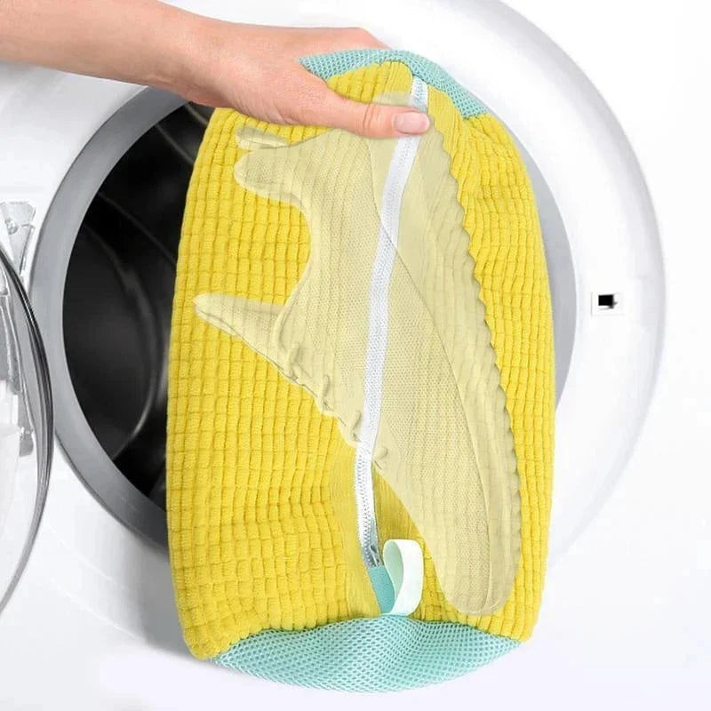 Sneakers Washing Reusable Soft Zipper Bag