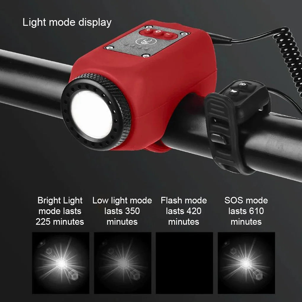2-in-1 Bicycle Light and Horn
